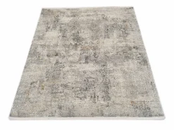 OCI Moderner Webteppich grau