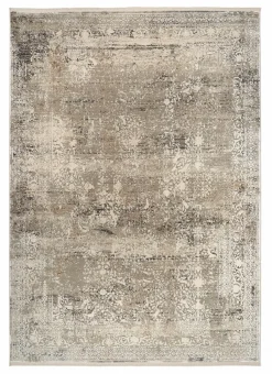 OCI Moderner Webteppich grau