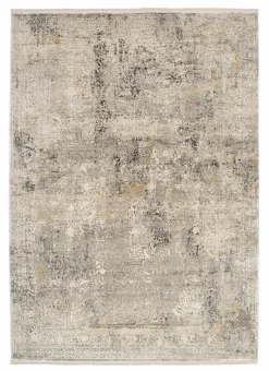 OCI Moderner Webteppich grau