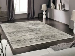 OCI Moderner Webteppich grau