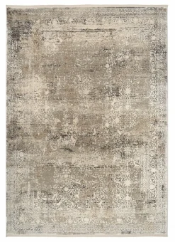 OCI Moderner Webteppich grau