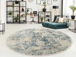 OCI Moderner Webteppich grau