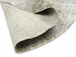 OCI Moderner Webteppich grün