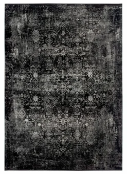 OCI Moderner Webteppich grau