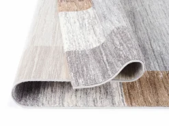 OCI Moderner Webteppich grau