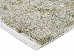 OCI Moderner Webteppich grün