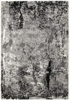 OCI Moderner Webteppich grau