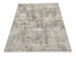 OCI Moderner Webteppich grau