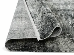 OCI Moderner Webteppich grau