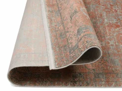 OCI Moderner Webteppich rot