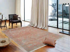 OCI Moderner Webteppich rot