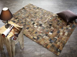 OCI Teppich handgefertigt mehrfarbig