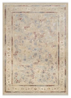 OCI Webteppich klassisch braunweiß