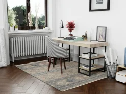 OCI Webteppich modern blaugrau