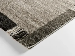 OCI Webteppich Modern braunweiß