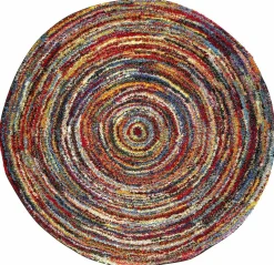 OCI Webteppich modern Hochflor mehrfarbig