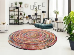 OCI Webteppich modern Hochflor mehrfarbig