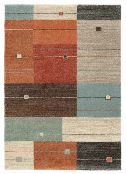 OCI Webteppich modern mehrfarbig