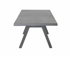 OUTDOOR Ausziehtisch grau