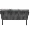 OUTDOOR Dining Gartensofa 3-Sitzer grau