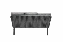 OUTDOOR Dining Gartensofa 3-Sitzer grau