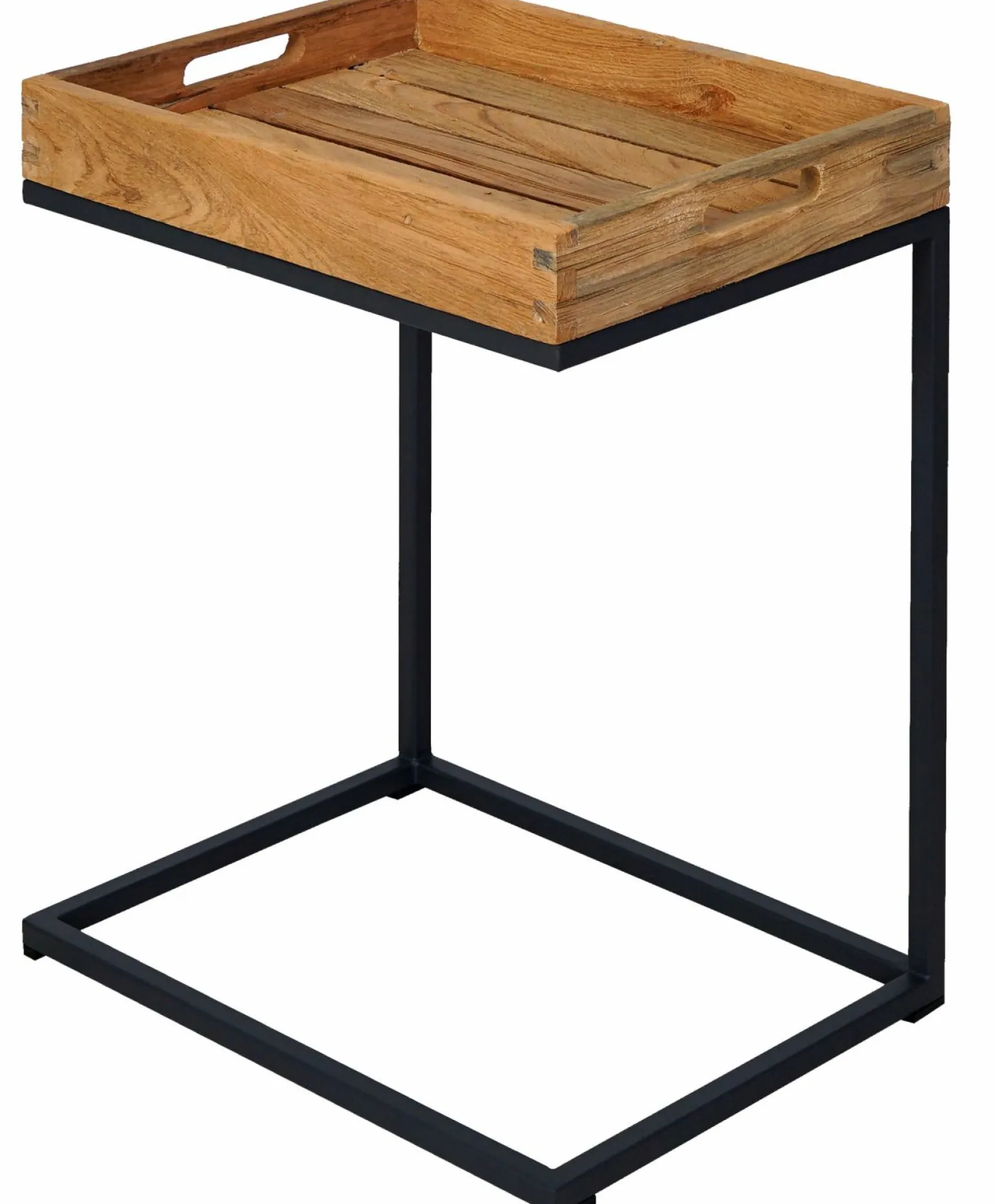 OUTDOOR Garten Beistell-/Tablett-Tisch braun