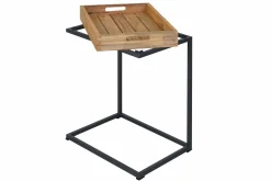 OUTDOOR Garten Beistell-/Tablett-Tisch braun