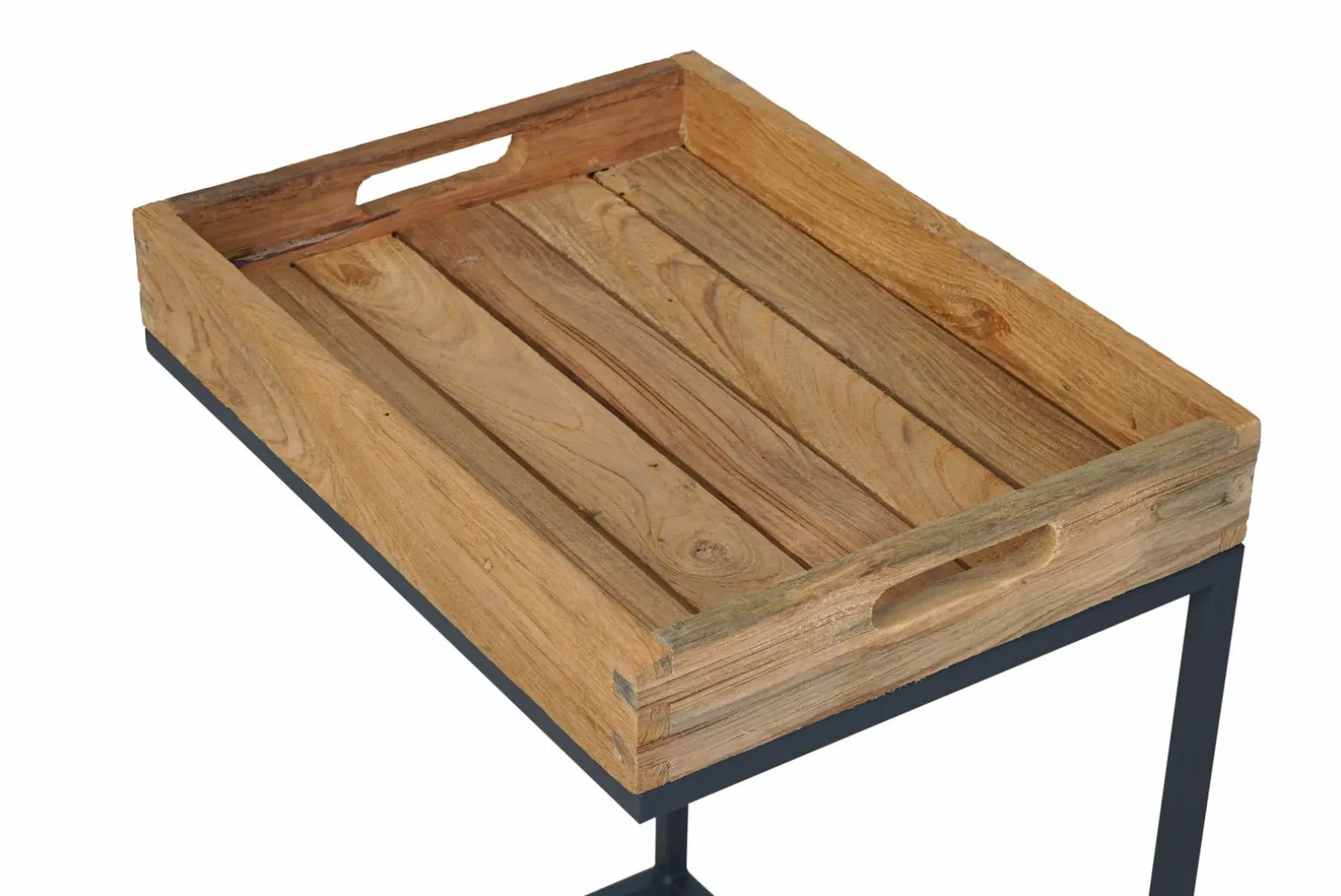 OUTDOOR Garten Beistell-/Tablett-Tisch braun