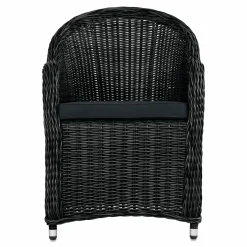 OUTDOOR Garten Dining Chair schwarz