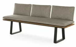 OUTDOOR Gartenbank braunschwarz