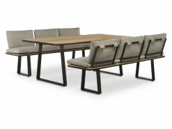 OUTDOOR Gartenbank braunschwarz