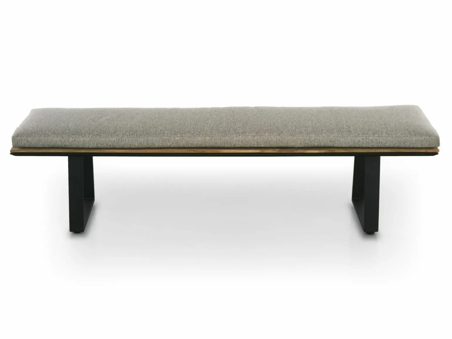 OUTDOOR Gartenbank braunschwarz