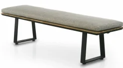 OUTDOOR Gartenbank braunschwarz