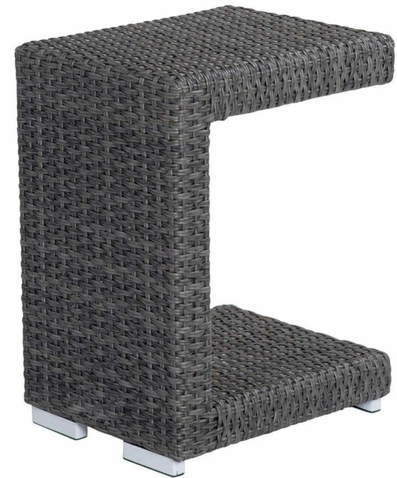 OUTDOOR Garten-Beistelltisch grau