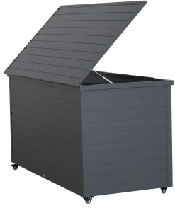 OUTDOOR Gartenbox Alu Anthrazit grau