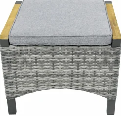 OUTDOOR Gartenhocker braungrau