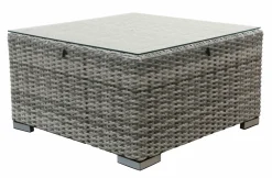 OUTDOOR Gartenhocker grau