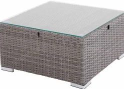 OUTDOOR Gartenhocker/Couchtischelement grau