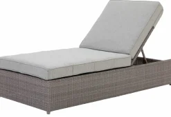 OUTDOOR Gartenliege Einzelelement grau