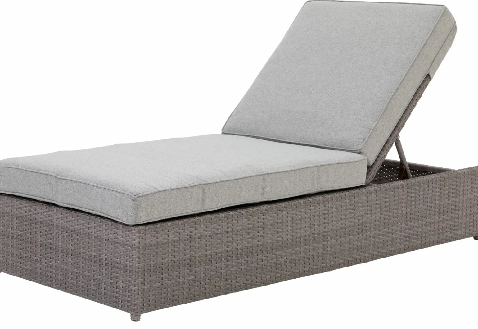 OUTDOOR Gartenliege Einzelelement grau