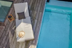 OUTDOOR Gartenliege Einzelelement grau