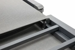 OUTDOOR Gartenliege Klappbar grausilberfarben