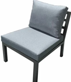 OUTDOOR Gartenlounge Mittelelement grau