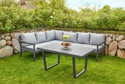 OUTDOOR Gartenlounge Mittelelement grau