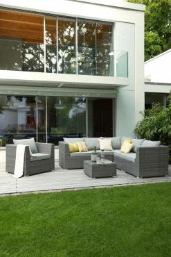 OUTDOOR Gartenlounge Mittelelement grau