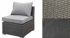 OUTDOOR Gartenlounge Mittelelement grau