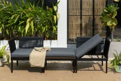 OUTDOOR Gartenlounge Set braun