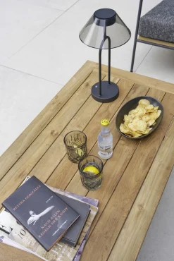 OUTDOOR Gartenlounge 4-tlg. schwarzgraubraun