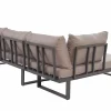 OUTDOOR Gartenlounge variabel stellbar braungrau