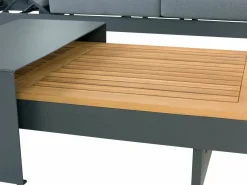 OUTDOOR Gartenlounge-Set 4 tlg. braungrau